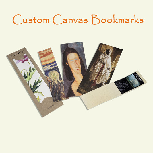 Custom Canvas Bookmarks